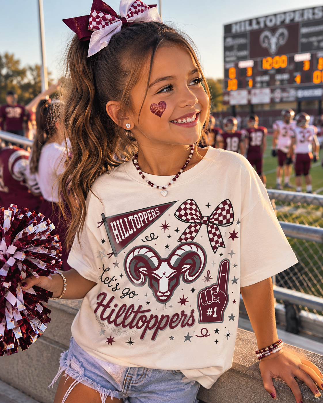 Game Day Kids Graphic Tee