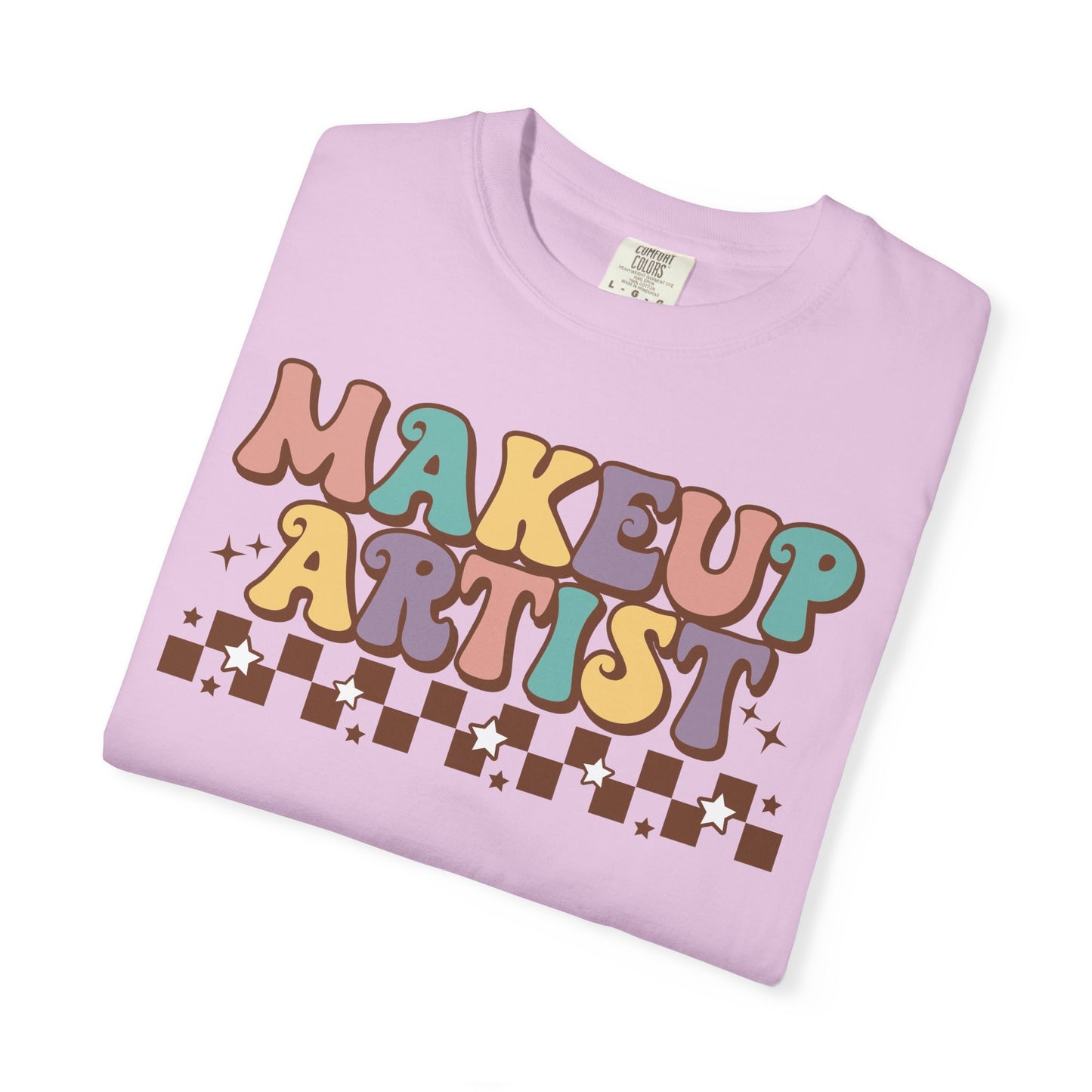 Makeup Artist Retro Graphic T-Shirt