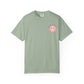 Hair Stylist Smiley T-Shirt — Pink Leopard Smiley Tee for Hairdressers
