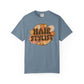 Hair Stylist T-Shirt — Retro Floral ‘Hair Stylist’ Tee