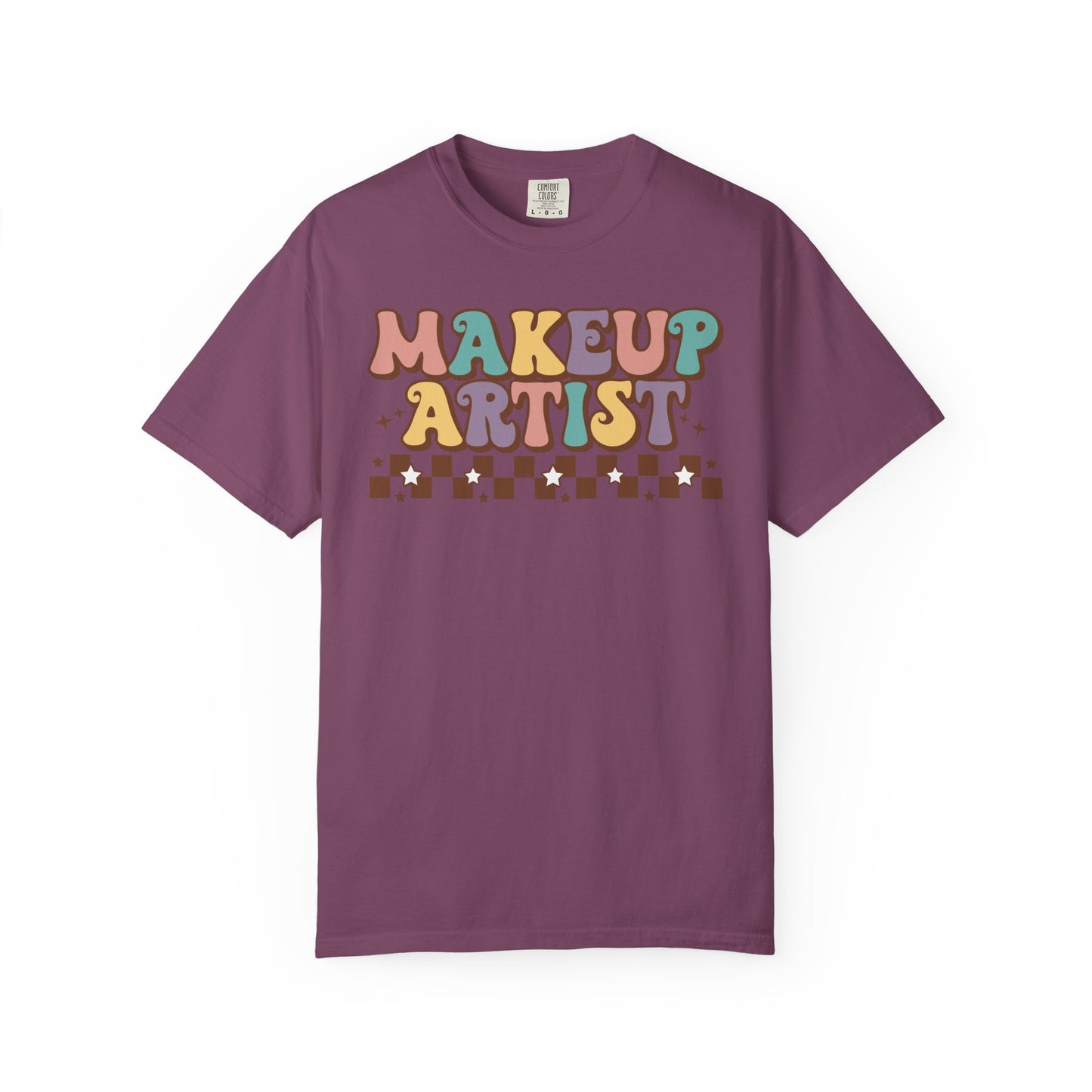 Makeup Artist Retro Graphic T-Shirt