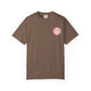 Hair Stylist Smiley T-Shirt — Pink Leopard Smiley Tee for Hairdressers