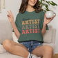 Blessed Artist Vintage-Style T-Shirt
