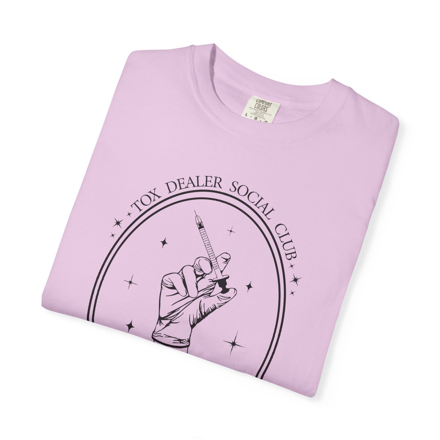 Tox Social Club Graphic T-Shirt — Floral Tarot Illustration