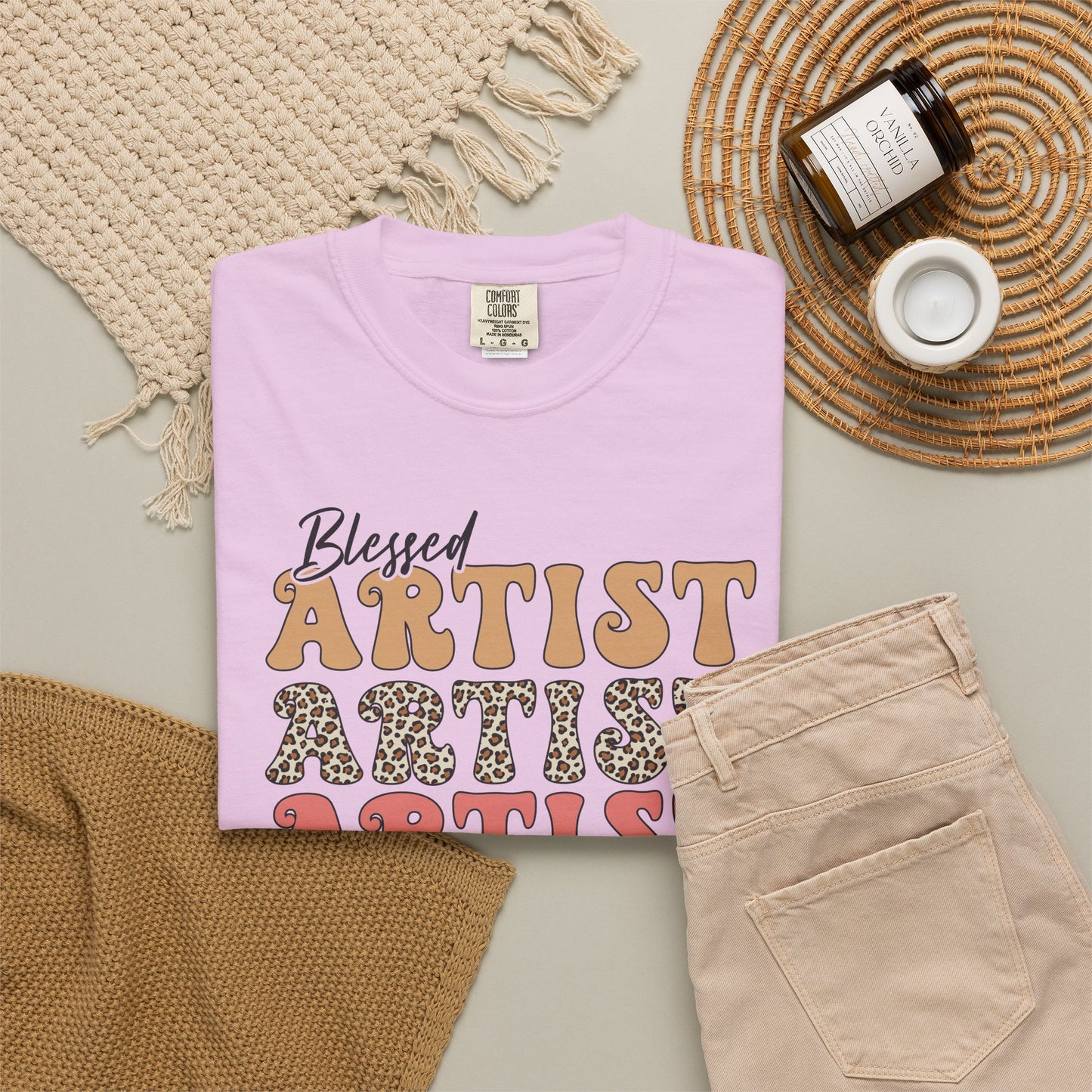 Blessed Artist Vintage-Style T-Shirt