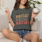 Blessed Artist Vintage-Style T-Shirt