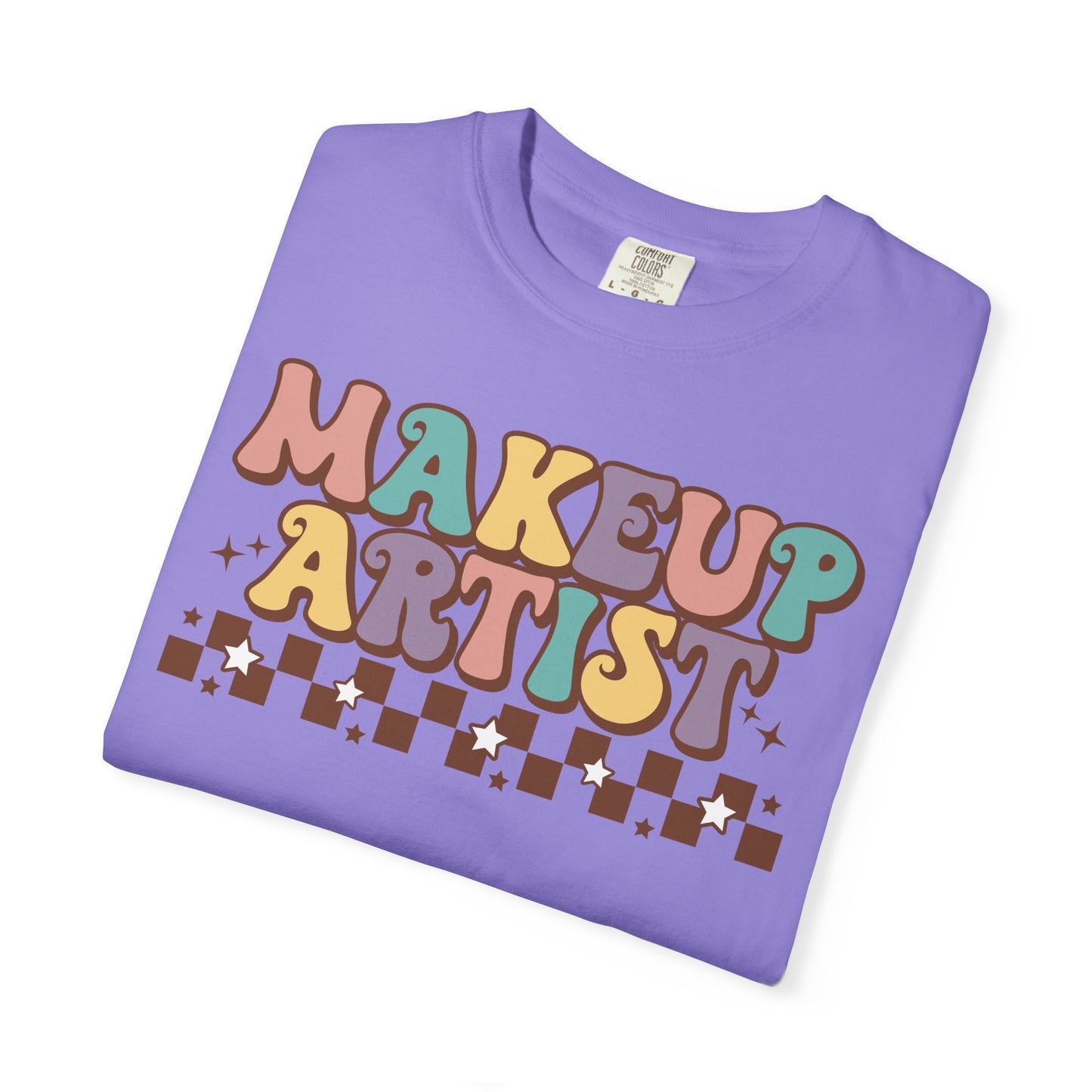 Makeup Artist Retro Graphic T-Shirt