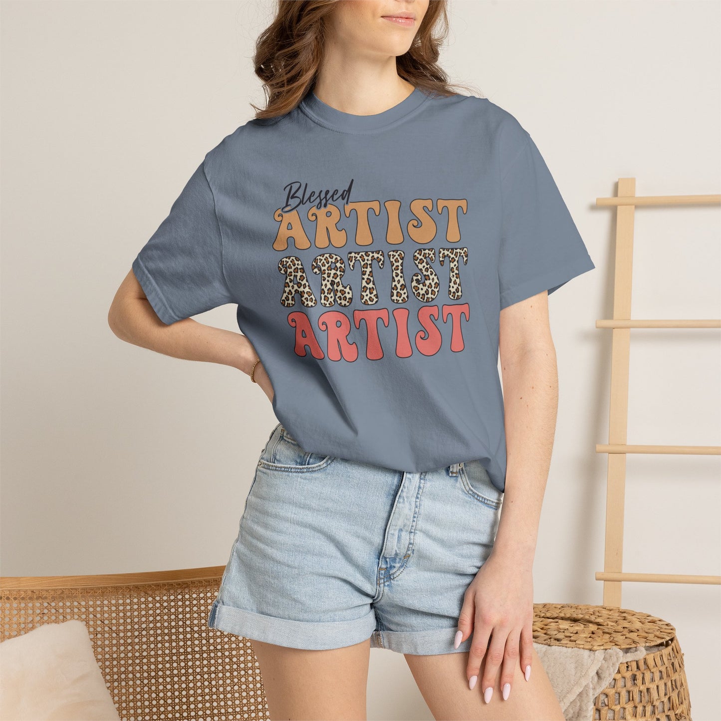 Blessed Artist Vintage-Style T-Shirt
