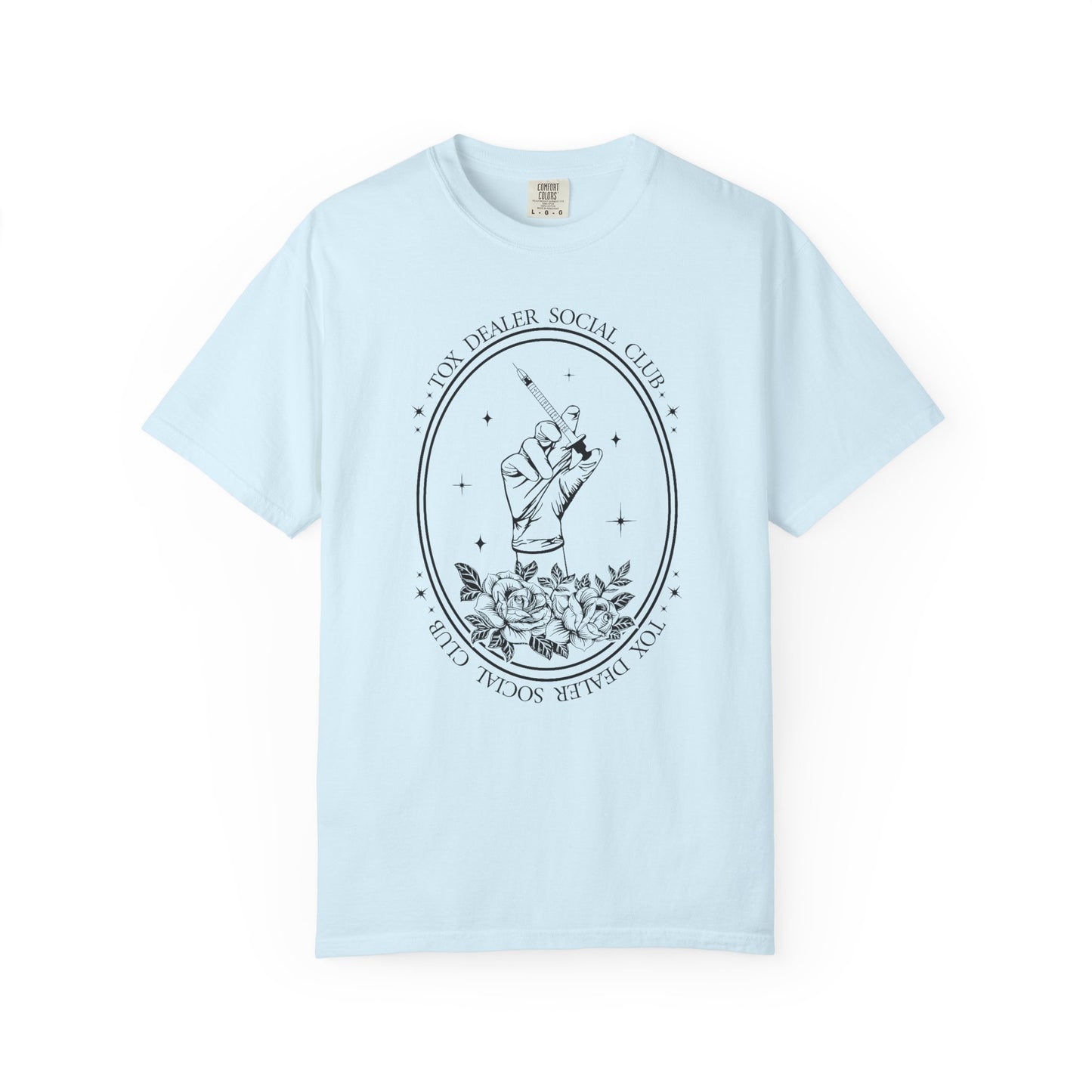 Tox Social Club Graphic T-Shirt — Floral Tarot Illustration
