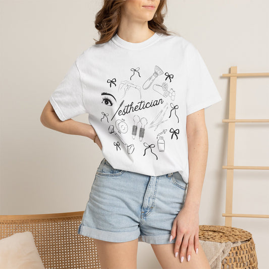 Esthetician Tools T-Shirt — Skincare Aesthetician Tee