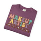 Makeup Artist Retro Graphic T-Shirt