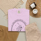 Tox Social Club Graphic T-Shirt — Floral Tarot Illustration