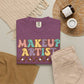 Makeup Artist Retro Graphic T-Shirt