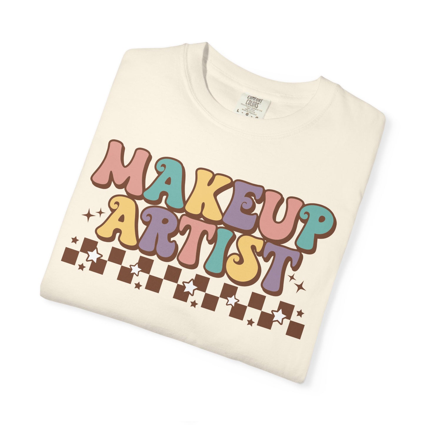 Makeup Artist Retro Graphic T-Shirt