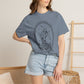 Tox Social Club Graphic T-Shirt — Floral Tarot Illustration