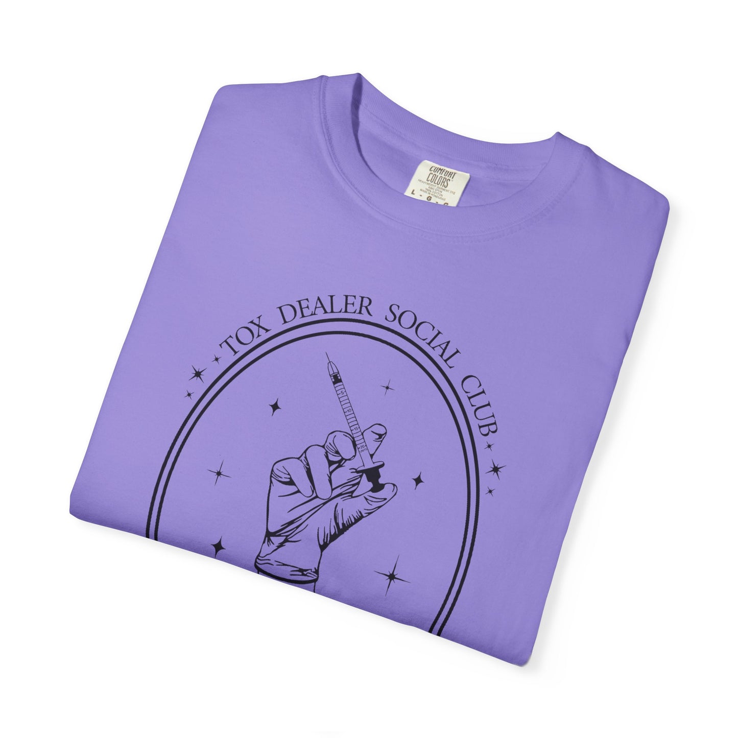 Tox Social Club Graphic T-Shirt — Floral Tarot Illustration