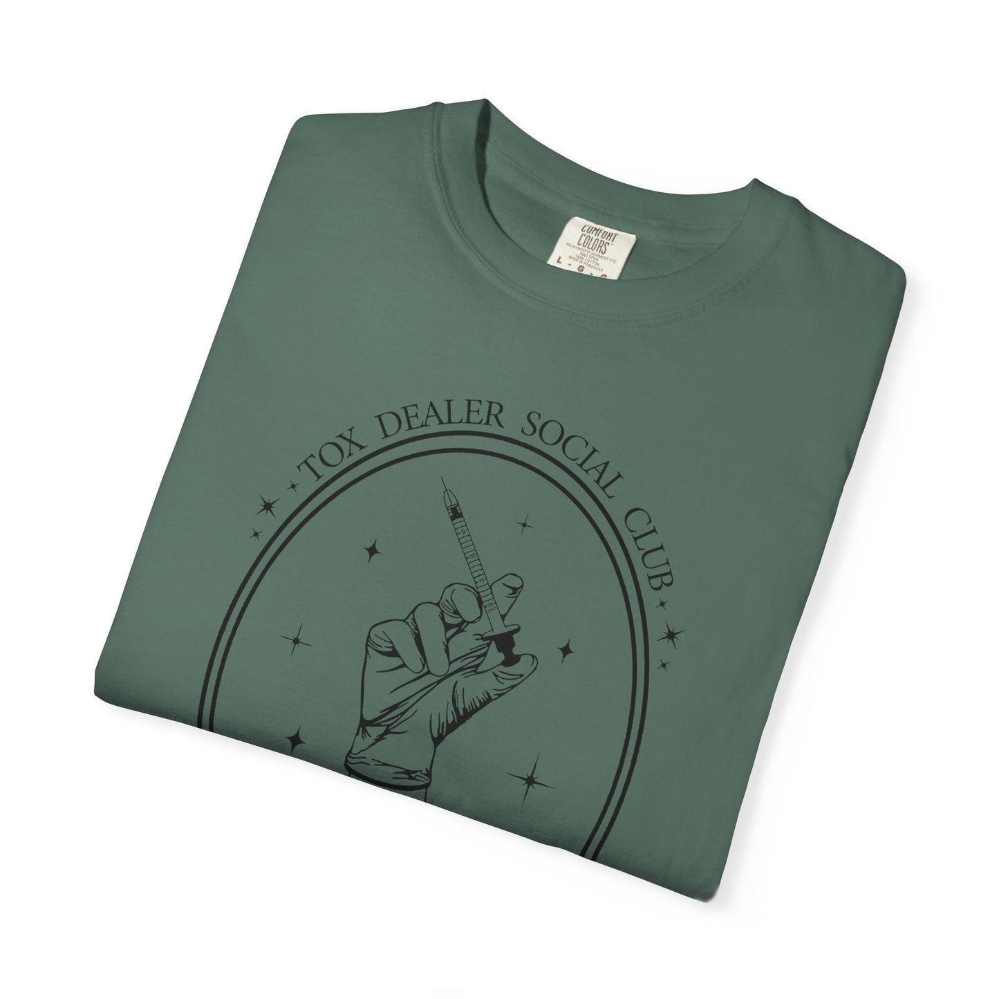 Tox Social Club Graphic T-Shirt — Floral Tarot Illustration