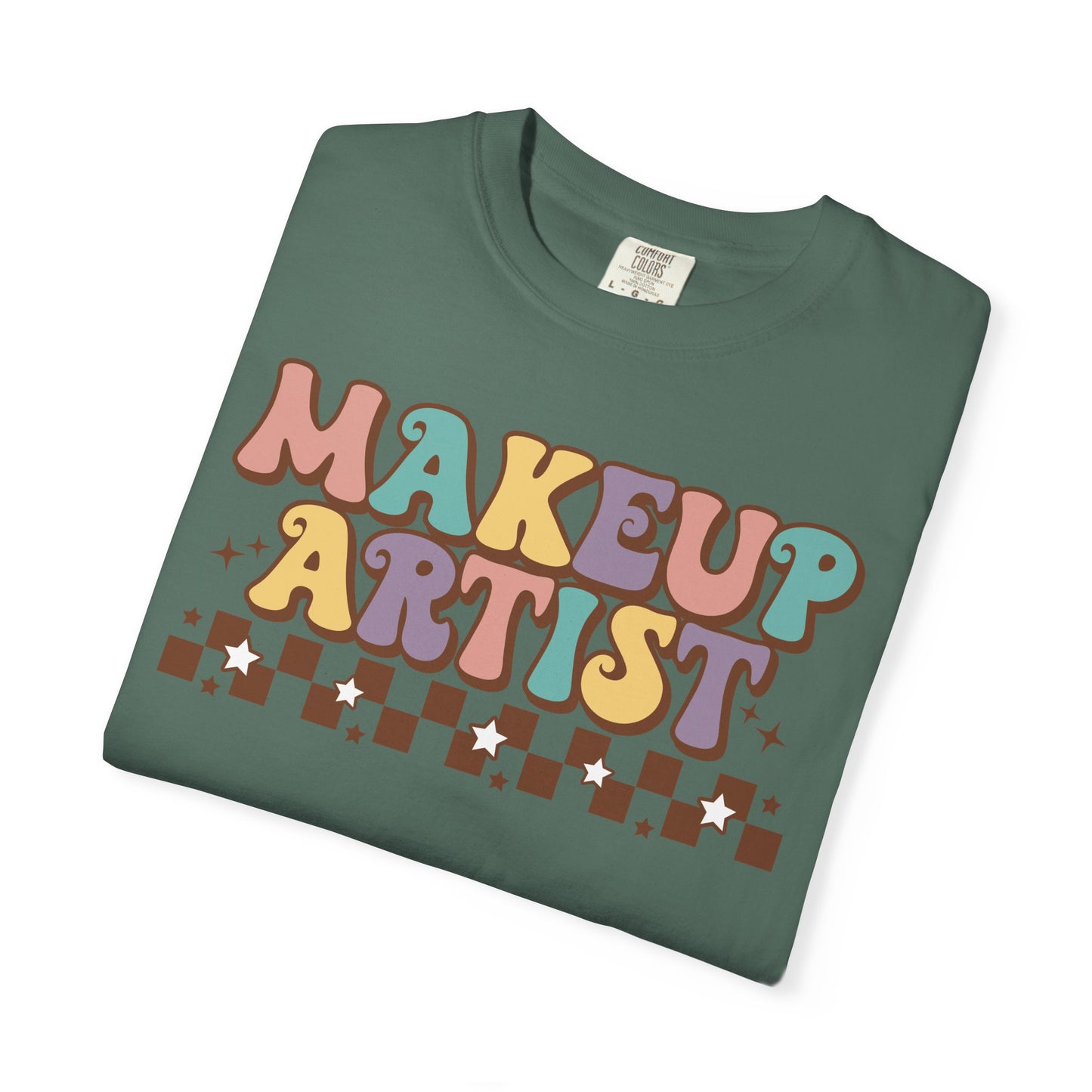 Makeup Artist Retro Graphic T-Shirt