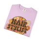 Hair Stylist T-Shirt — Retro Floral ‘Hair Stylist’ Tee