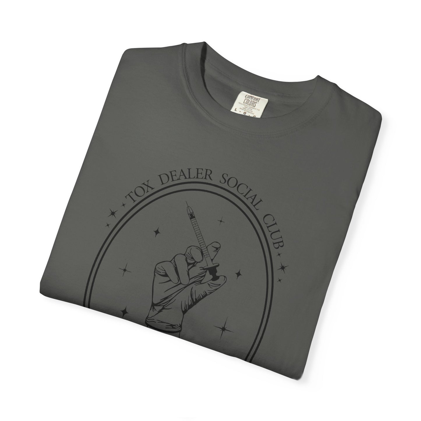 Tox Social Club Graphic T-Shirt — Floral Tarot Illustration