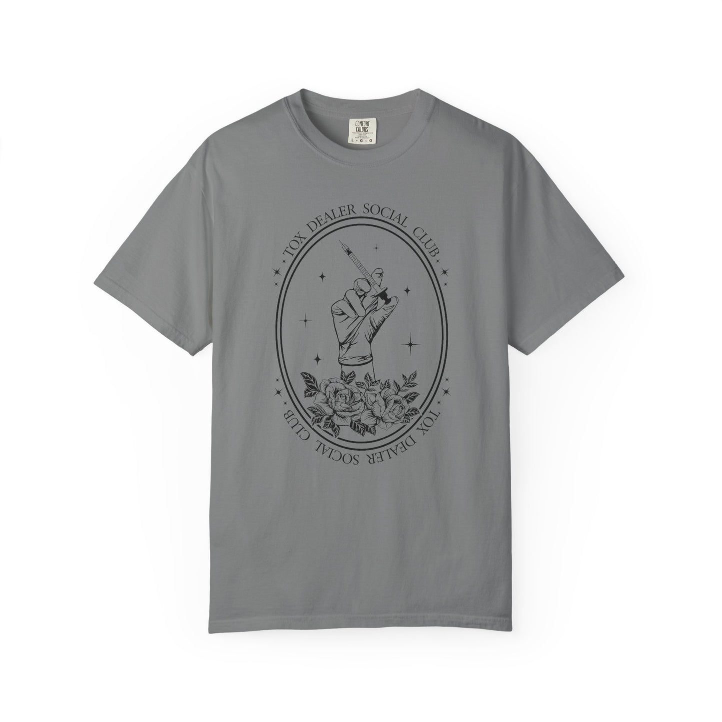 Tox Social Club Graphic T-Shirt — Floral Tarot Illustration