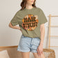 Hair Stylist T-Shirt — Retro Floral ‘Hair Stylist’ Tee