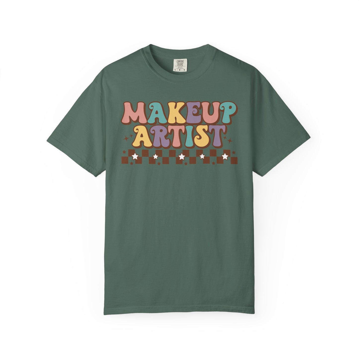Makeup Artist Retro Graphic T-Shirt