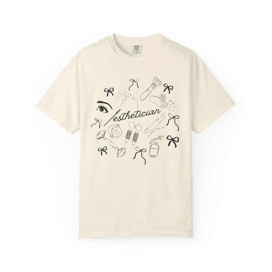 Esthetician Tools T-Shirt — Skincare Aesthetician Tee