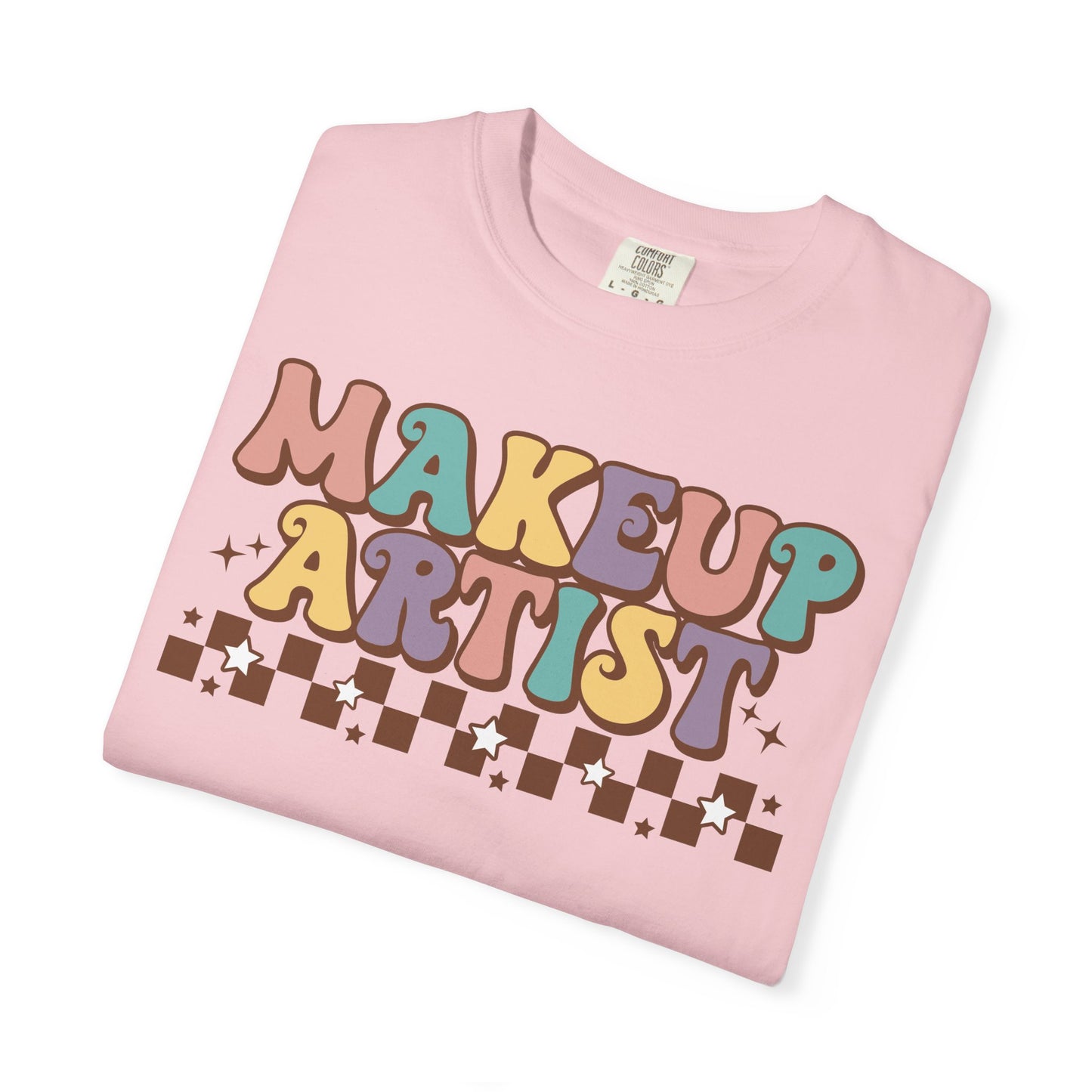 Makeup Artist Retro Graphic T-Shirt