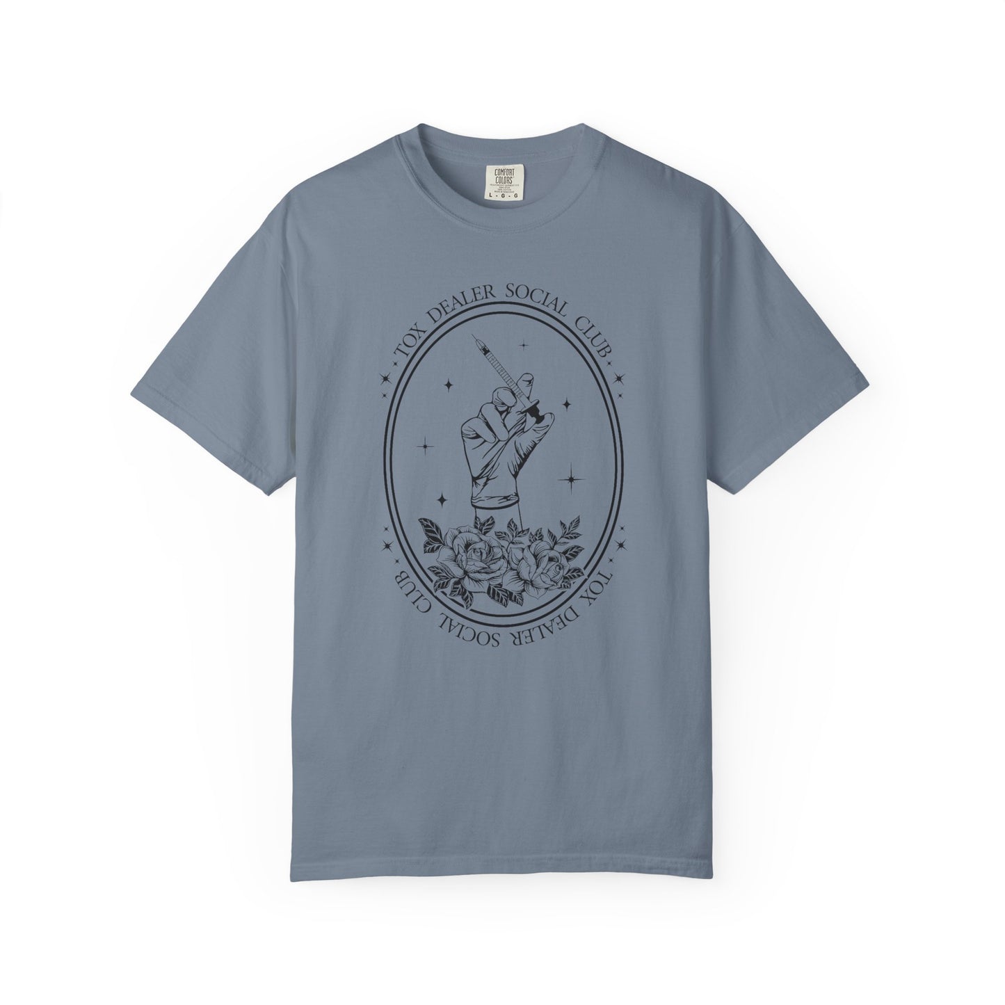 Tox Social Club Graphic T-Shirt — Floral Tarot Illustration
