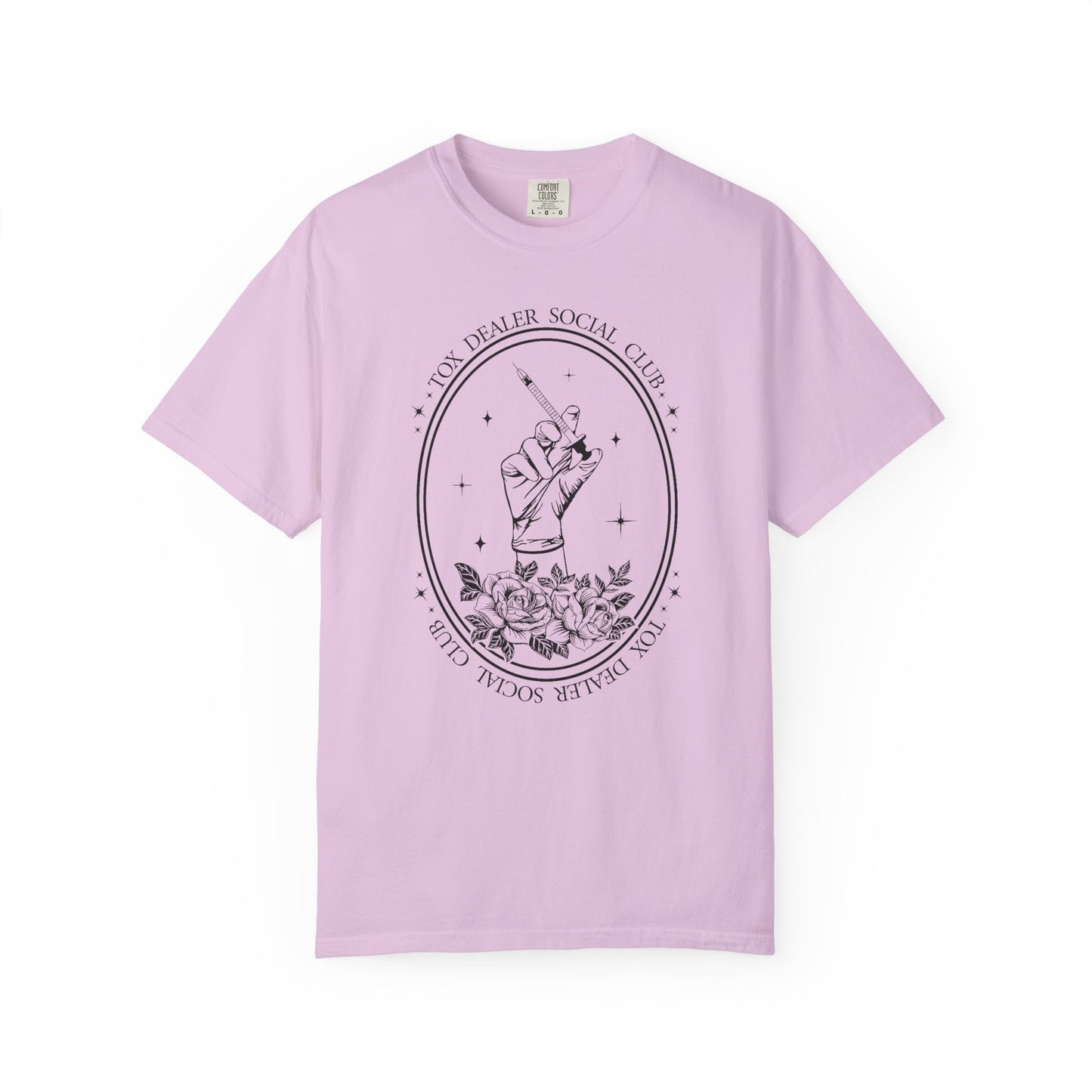 Tox Social Club Graphic T-Shirt — Floral Tarot Illustration