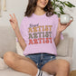 Blessed Artist Vintage-Style T-Shirt