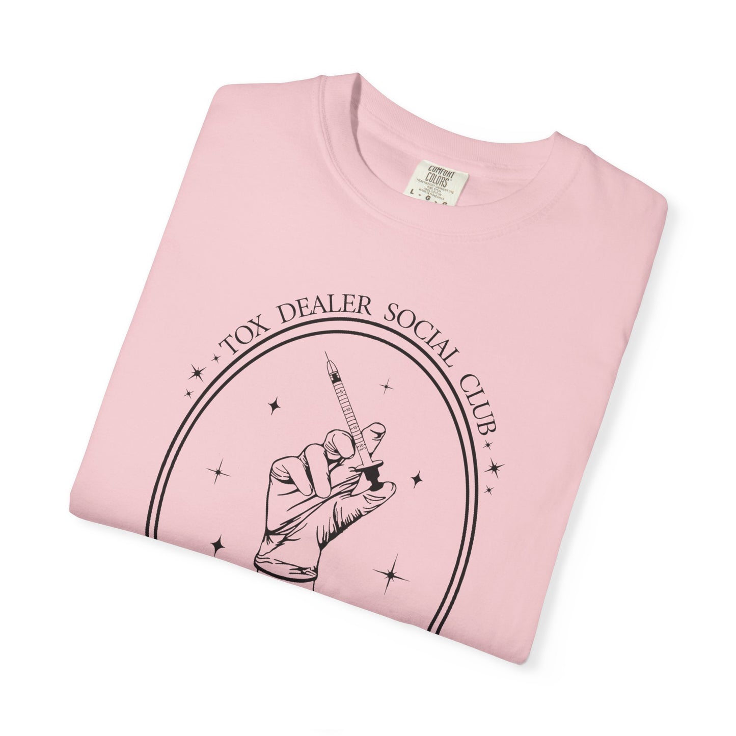 Tox Social Club Graphic T-Shirt — Floral Tarot Illustration
