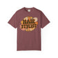 Hair Stylist T-Shirt — Retro Floral ‘Hair Stylist’ Tee
