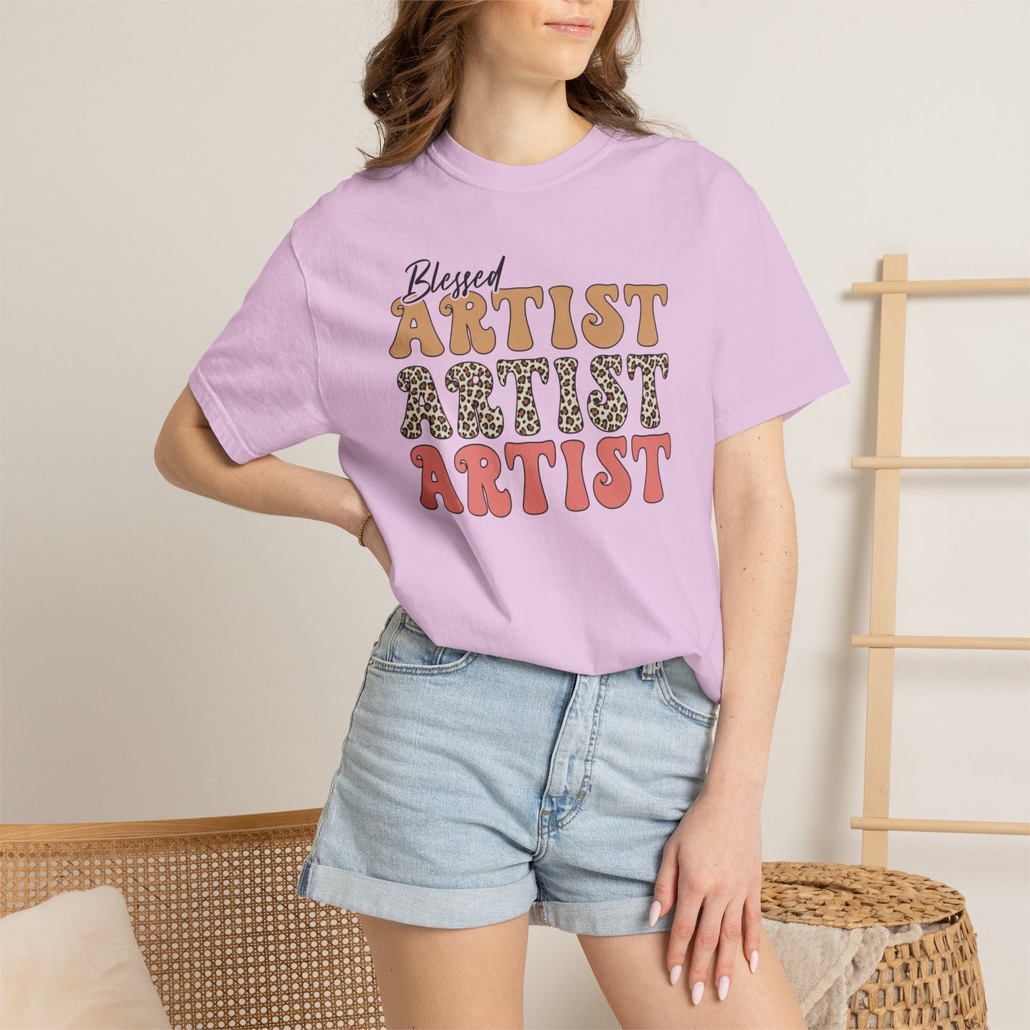 Blessed Artist Vintage-Style T-Shirt