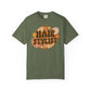 Hair Stylist T-Shirt — Retro Floral ‘Hair Stylist’ Tee