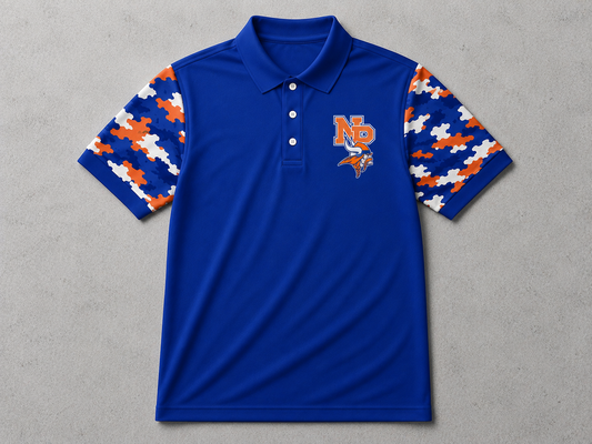 Custom School Spirit Performance Polo
