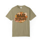 Hair Stylist T-Shirt — Retro Floral ‘Hair Stylist’ Tee