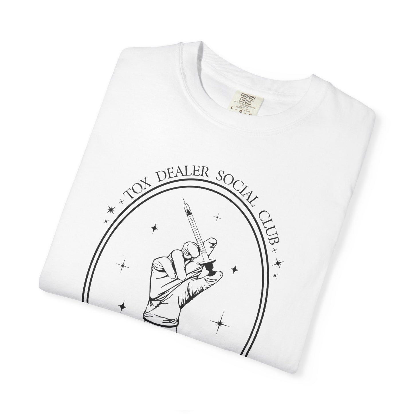 Tox Social Club Graphic T-Shirt — Floral Tarot Illustration