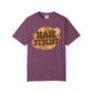 Hair Stylist T-Shirt — Retro Floral ‘Hair Stylist’ Tee