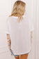Fern Green Faux Two Piece Floral Long Sleeve Patchwork Tee