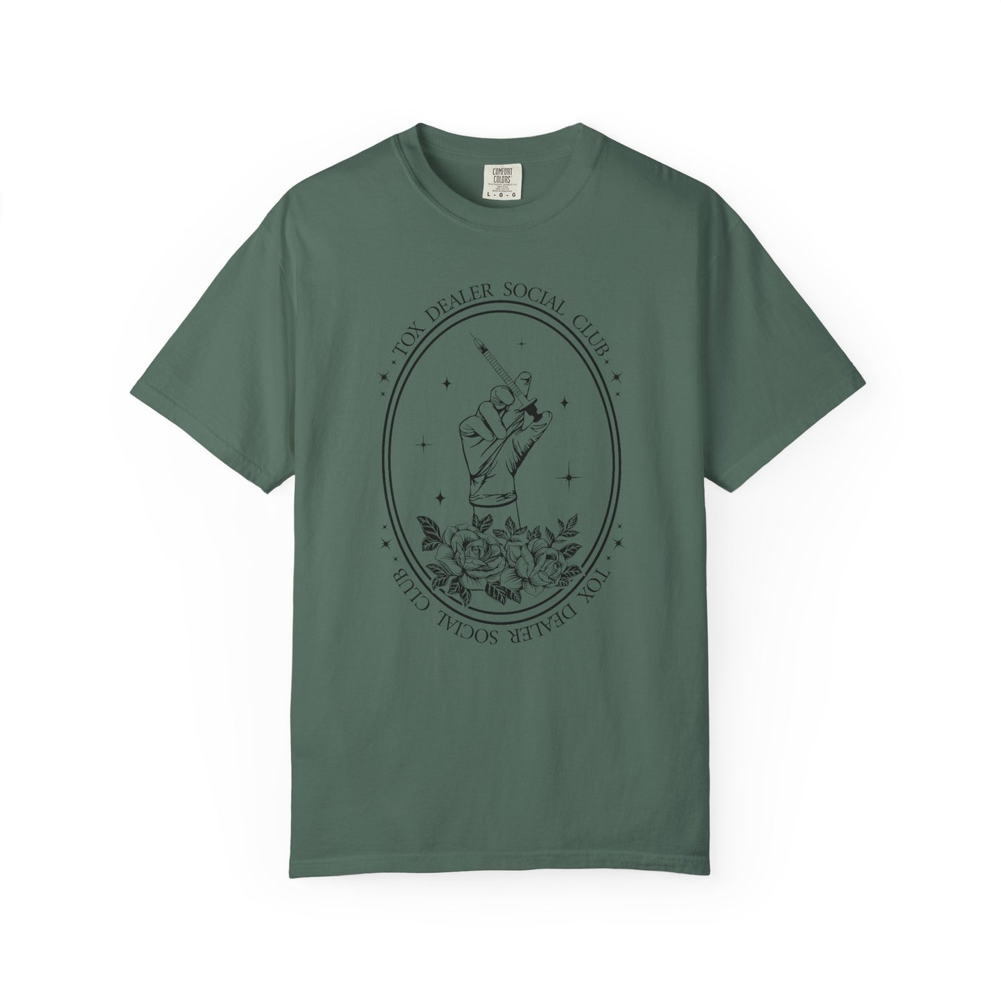 Tox Social Club Graphic T-Shirt — Floral Tarot Illustration