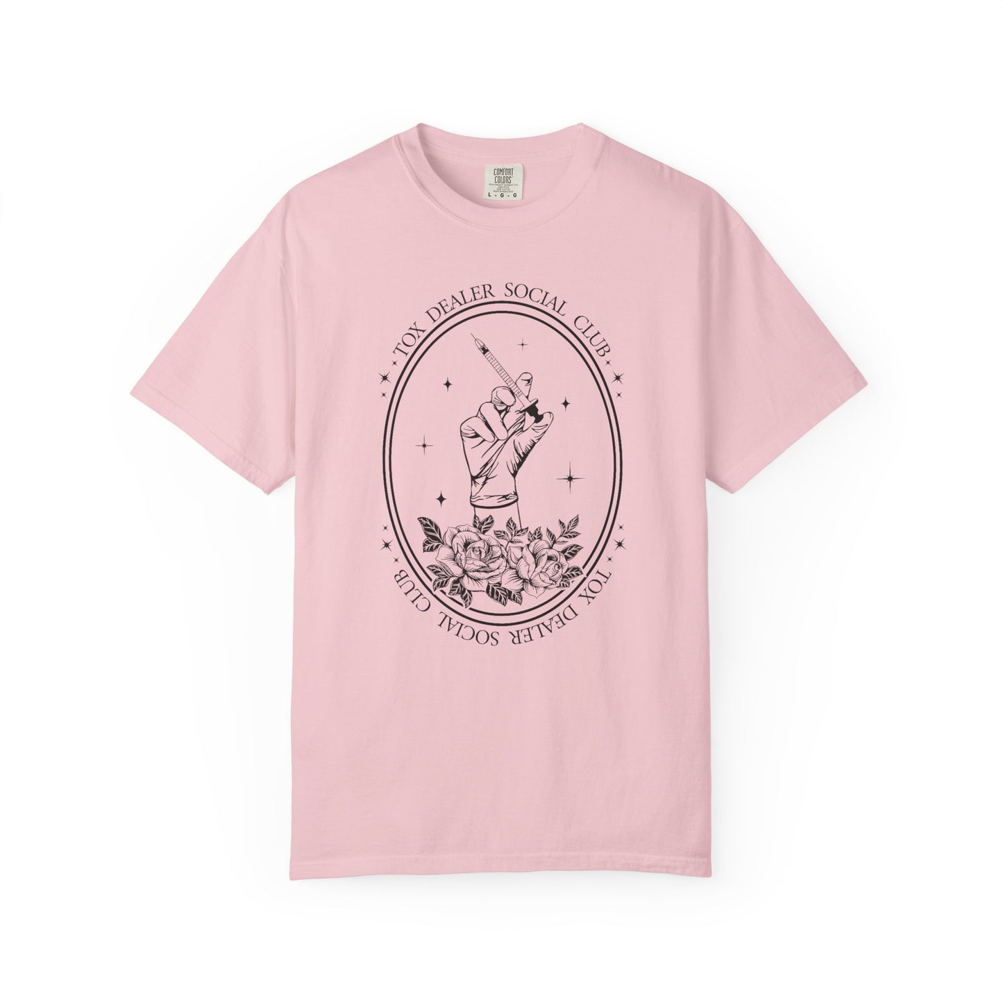 Tox Social Club Graphic T-Shirt — Floral Tarot Illustration