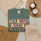Makeup Artist Retro Graphic T-Shirt