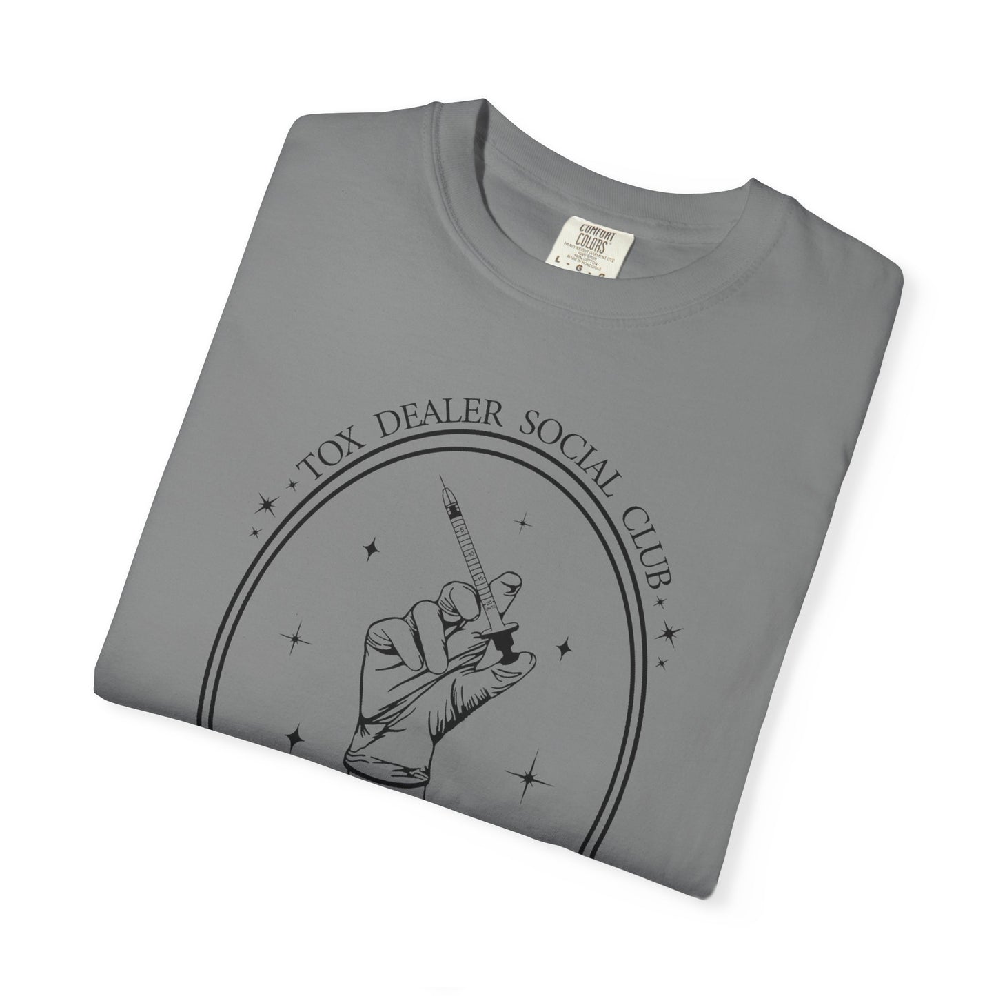 Tox Social Club Graphic T-Shirt — Floral Tarot Illustration