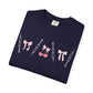 Injector & Cherry Design T-Shirt — Cute Pink Bows & Cherries Injector Tee