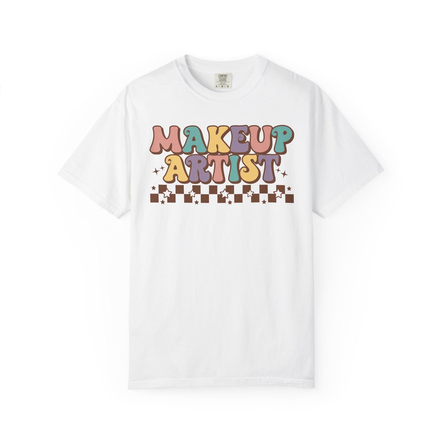 Makeup Artist Retro Graphic T-Shirt