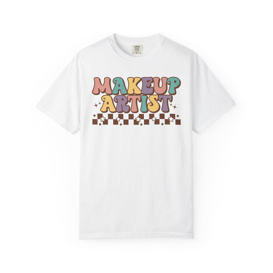 Makeup Artist Retro Graphic T-Shirt