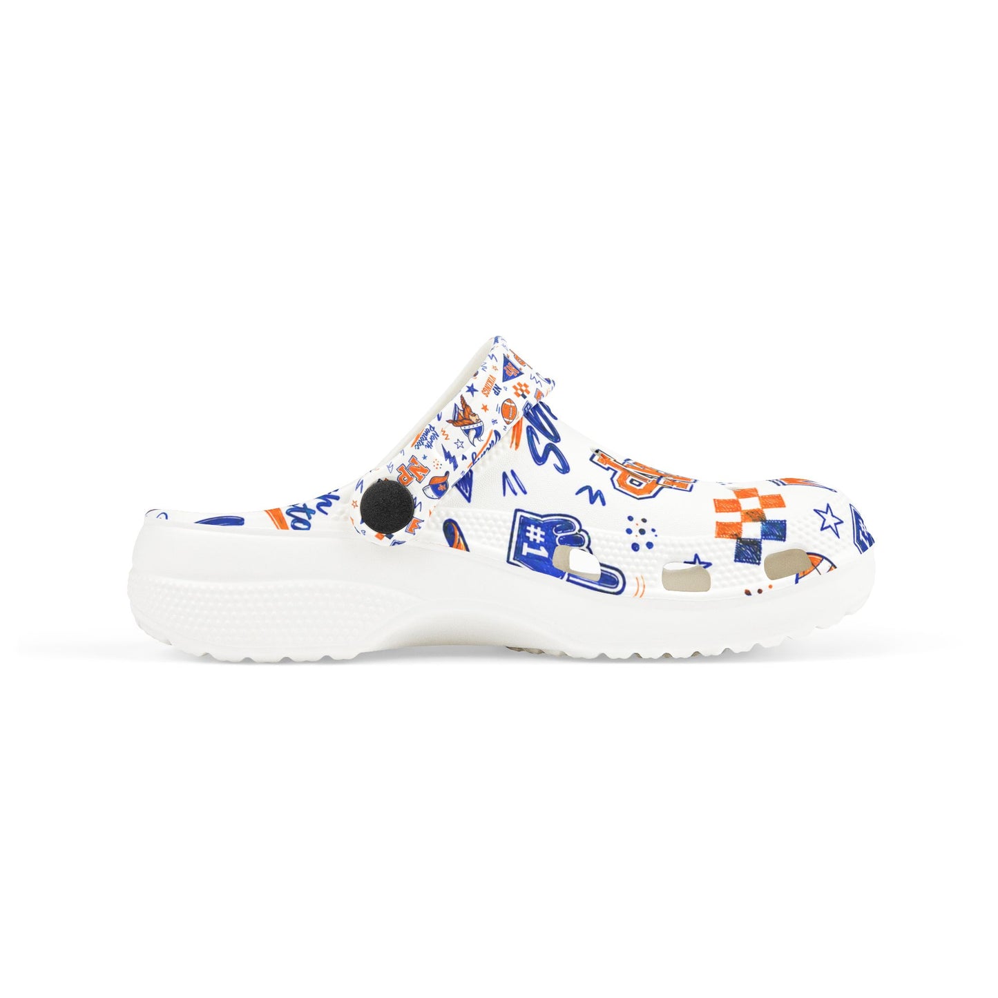Kids Vikings Foam Clogs — All-Over Print School Spirit Shoes