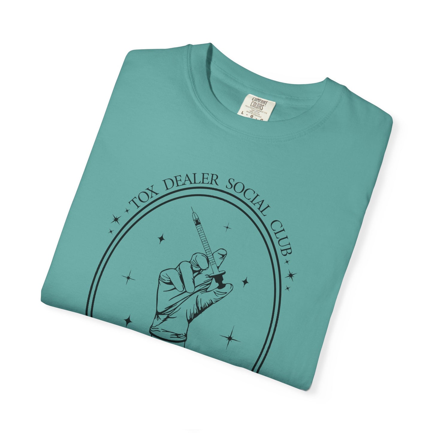 Tox Social Club Graphic T-Shirt — Floral Tarot Illustration